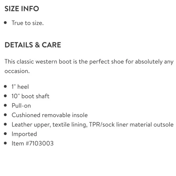 NIB Dingo Dan Post Madre Western Boots Harness Studs Cognac Leather - Picture 11 of 14